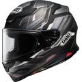 Shoei NXR 2 Capriccio Helm, schwarz-grau-weiss, Größe 2XS