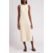 Stretch Cotton Ribbed Tank Dress