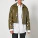 Naomi Cropped Padded Faux Leather Jacket