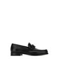 Leather Gancini Loafers