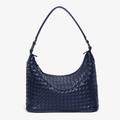 Women's Crossbody Bag Shoulder Bag Baguette Bag Vegan leather Office Daily Holiday Zipper Large Capacity Multi Carry Woven B707# dark gray B707# dark blue B707# Lotus Purple