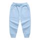 Boys 3D Solid Colored Pants Summer Fall Active Basic Cotton Kids 3-10 Years Casual Daily Regular Fit