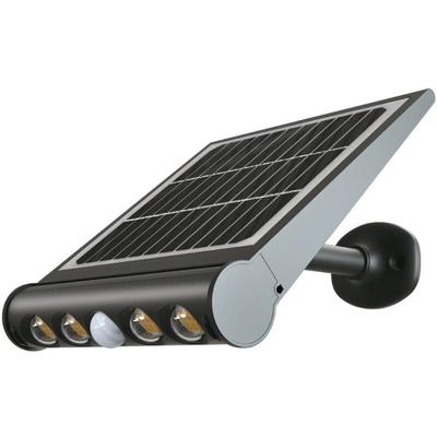 8W led Gartenlampe mit Solarpanel 4000K mit pir Sensor IP65 - V-tac Image