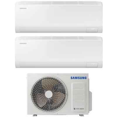 Samsung - cebu 7000+7000 btu Serie Dual Split Inverter Klimagerät mit AJ040TXJ2KG/EU a++ Wi-Fi 7+7