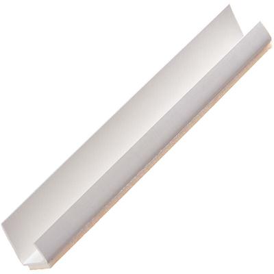 Protektor - 3735 pvc Einfassprofil, Abschlussprofil, selbstklebend 250cm 50 St., 125mm, Weiß Image