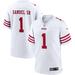 Deebo Samuel Sr Men's Nike White San Francisco 49ers Game Custom Player Jersey