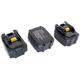 3x Li-Ion batterie 2000mAh (14.4V) pour outil électrique outil Powertools Makita TD132DRFXW,