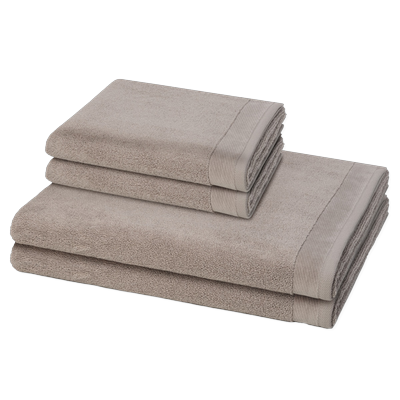 Möve Premium 4-teilig Handtuch-Set Cashmere Grau Image