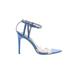 BCBGMAXAZRIA Heels: Blue Shoes - Women's Size 7 1/2