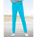 Blair Women's DreamFlex Color Easy Pull-On Jeans - Blue - 12 - Misses