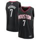 Men's Fanatics Branded Cam Whitmore Black Houston Rockets Fast Break Replica Player Jersey - Statement Edition