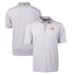 Men's Cutter & Buck Gray Texas Longhorns Big Tall Virtue Eco Pique Micro Stripe Recycled DryTec Polo