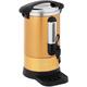 Royal Catering - Electric Coffee Urn Filter Coffee Maker Tea Urn Stainless Steel Tap Gold 6 l