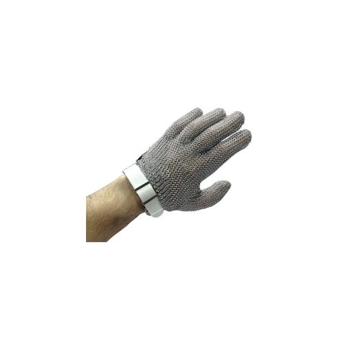 Weißer beidhändiger Handschuh, Größe S, 5 Finger,