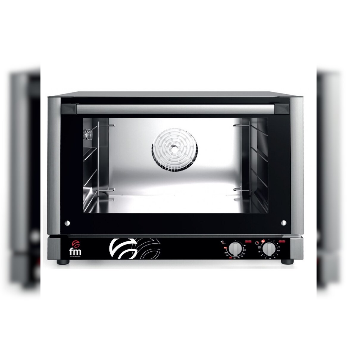 Elektrischer Konvektionsbackofen für 4 Bleche 600x400 Frontöffnung RX 604 Image