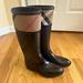 Burberry Shoes | Burberry Rain Boots | Color: Black/Brown | Size: 36