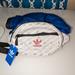 Adidas Bags | Adidas Originals National Fanny Hip Pack Waist Belt Crossbody Bag White Monogr | Color: White | Size: Os