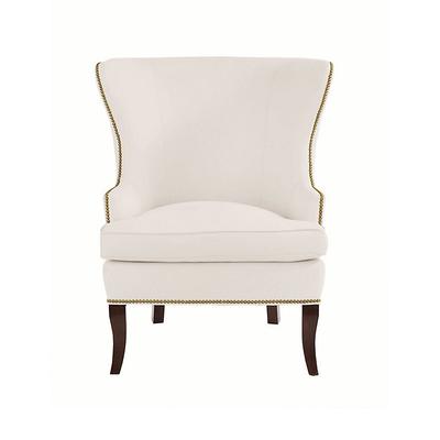 Thurston Wing Chair with Antique Brass Nailheads - Ballard Designs