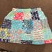 Lilly Pulitzer Skirts | Euc Patchwork Lilly Skirt | Color: Blue/Pink | Size: M