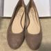 Jessica Simpson Shoes | Jessica Simpson Suede Ballet Shoes Size 7 1/2 New In The Box Warm Taupe Color | Color: Tan | Size: 7.5
