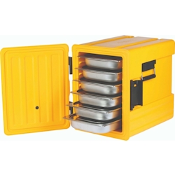 A&S polarny Thermobox Thermoport Thermobox Wärmebehälter 83 Liter Volumen Pizza Port Image