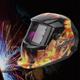 Solar Power Auto Darkening Electro welding Helmet Mig Welders Grinding