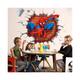 3D Spiderman Wall Sticker - Superhero Bedroom Decor