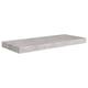 vidaXL Floating Wall Shelf Concrete Grey MDF Wall Ledge Hanging Shelf CD Rack