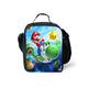 (Green) Super Mario Kids Insulated Lunch Bag School Picnic Outdoor Lunchbox Xmas Gifts