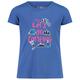 CMP - Girl's T-Shirt Piquet Print - Funktionsshirt Gr 140 blau