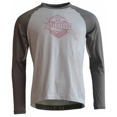 Zimtstern - Pureflowz Shirt L/S - Radtrikot Gr M grau Image