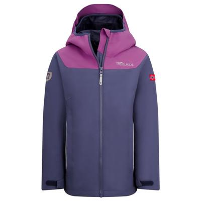 Trollkids - Girls Bergen Jacket - Regenjacke Gr 110 blau Image