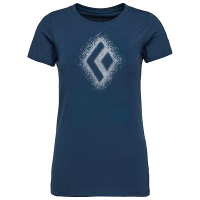 Black Diamond - Women's Chalked Up 2.0 S/S Tee - T-Shirt Gr S blau
