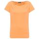 Tranquillo - Women's Jersey-Shirt mit Wasserfallausschnitt - T-Shirt Gr XL orange
