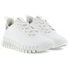 Slip-On Sneaker ECCO "GRUUV W", Damen, Gr. 36, weiß, Leder, sportlich, Schuhe Sneaker, Freizeitschuh, Halbschuh, Slipper mit ergonomischer Fluidform Sohle, Topseller
