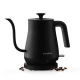 Electric Kettle, 100% Stainless Steel Tea Kettle, Electric Gooseneck Kettle with Auto Shut Off, Pour Over Kettle