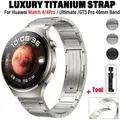 Bracelet en titane pour montre Huawei lien de luxe bracelet de montre en métal Huawei Watch 4