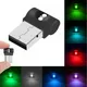 Mini lumière LED USB pour intérieur de voiture lumière d'ambiance lumière de secours lumière