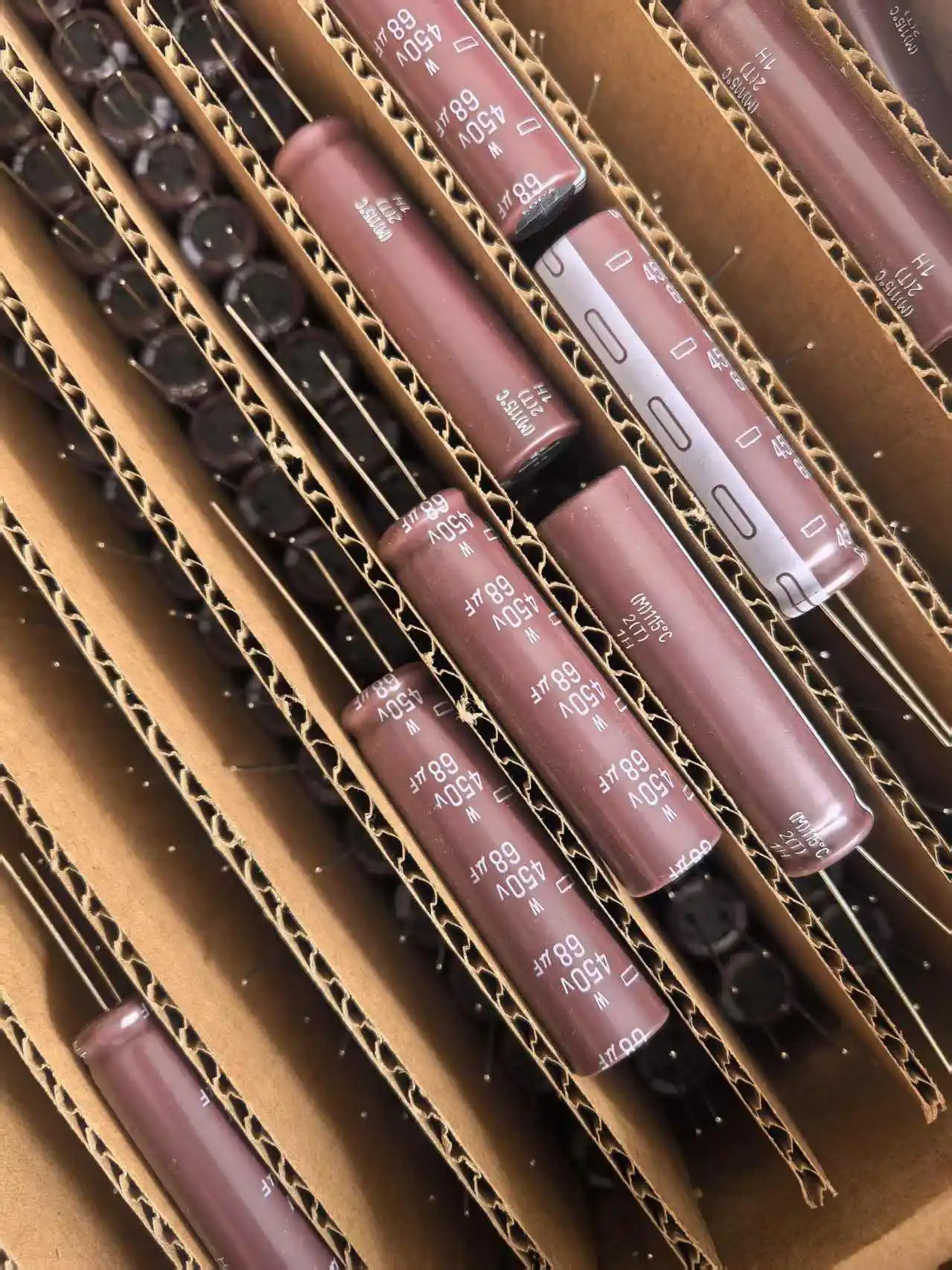 2025 10PCS NEUE NIPPON W 450V68UF 12,5X50MM NCC elektrolytkondensator 68UF 450V CHEMI-CON 68uf/450v W heißer verkauf Image