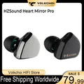 HZSound Heart Mirror Pro Auricolare in-ear Monitor con driver dinamico CNT da 10 mm con microfono Cavo con spina da 2,5/3,5/4,4 mm a 2 pin