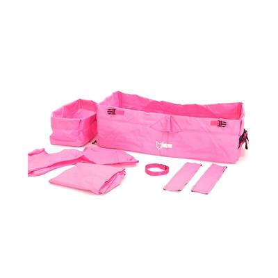 Stoff Bezug Bollerwagen komplett in Rosa CT-500 - faltbarer Bollerwagen Wechselbezug - Fuxtec Image