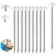 8/16pcs Tent Stakes Galvanized Non-Rust Camping Acc Family Tent Pop Up Tent Stakes Ice Tools Heavy Duty