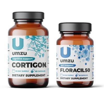 Floracil50 & Cortigon Bundle: Gut & Brain Support ...