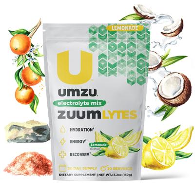 Zuum Lytes: Electrolyte Drink Powder by UMZU | Servings: 30 Day Supply