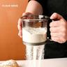 Versatile Hand Press Flour Sifter Efficient, Durable, Easy Clean For Consistent Baking Results