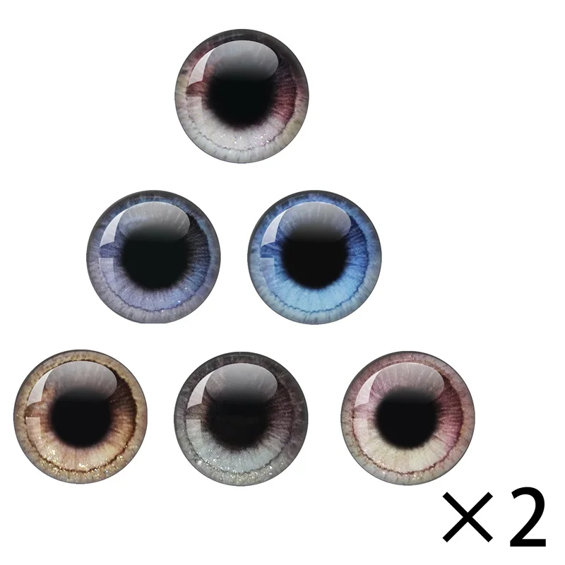 New Blyth BJD DOLL Eyes Anime Doll Glass Eyes Cabochons Round 10MM-40MM Eye Toys DIY Jewelry Accessory MIX Pupil Eye Cameo