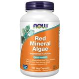 NOW Supplements Red Mineral Algae Plus Vitamin D-2 Joint Health* 180 Veg Capsules