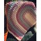 Crochet Textured Bobble Rainbow Baby Blanket Pram Boho Modern Gift Shower Car Seat Play Mat Any Colours