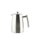 CAFÉ STÅL Belmont 6 Cup Double Wall Cafetiere-Satin Finish