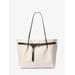 Michael Kors Emilia Large Logo Tote Bag Natural One Size